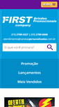 Mobile Screenshot of canetaspersonalizadas.com.br
