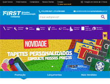 Tablet Screenshot of canetaspersonalizadas.com.br